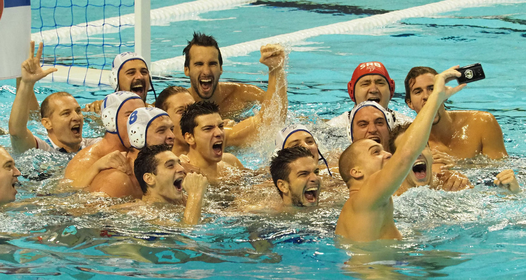 Water Polo - last sport to finish in Taipei