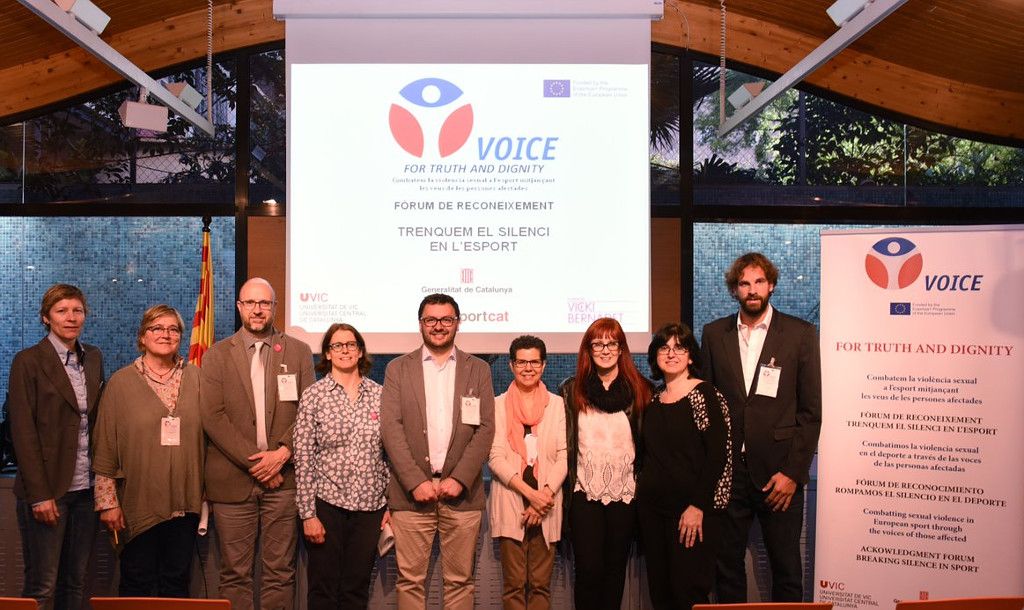 Contributors at the VOICE Forum in Spain