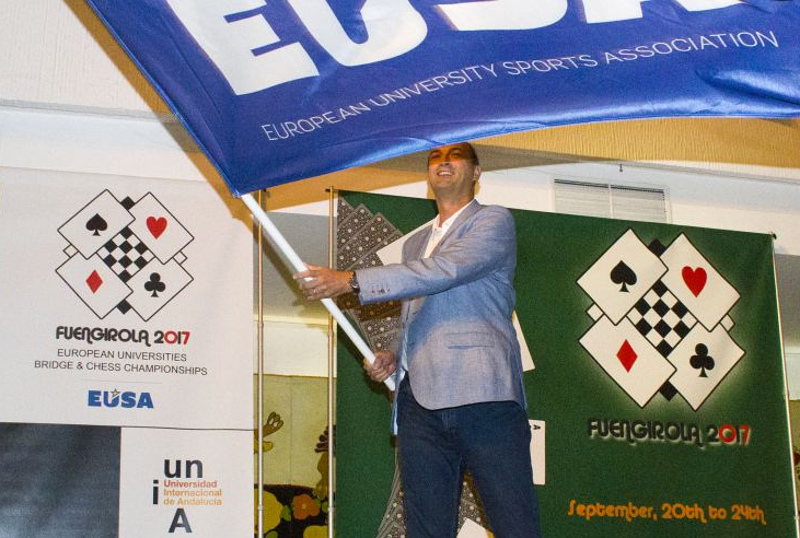 Logotype Award: European Universities Bridge and Chess Championships Fuengirola 2017