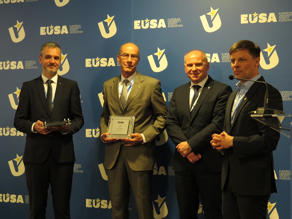 Mr Leonz Eder and Mr Olaf Tabor - new EUSA Honorary members