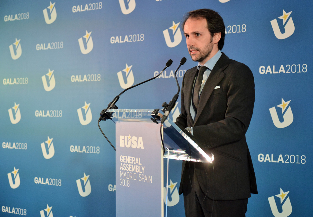 Rector of the University Camilo Jose Cela Mr Samuel Martin-Barbero