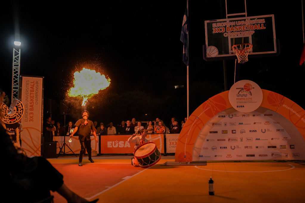 Entertainment at 3x3 Basketball 2019