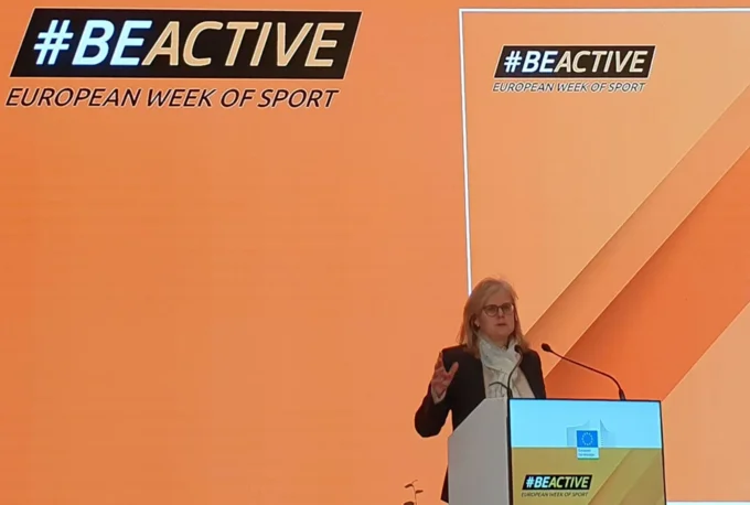 Welcome by Head of Sport Unit Florencia Van Houdt