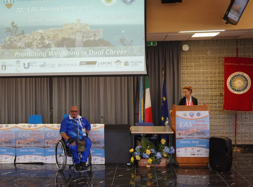 Inspirational story by a paralympian Giuseppe Campoccio