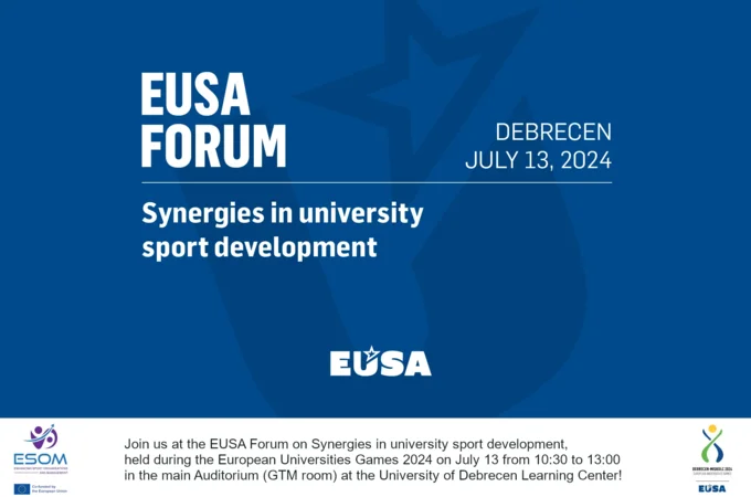 EUSA Forum: Synergies in university sport development