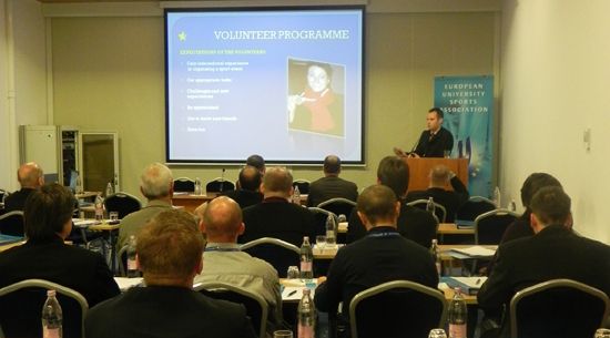 Volunteer Programme presentation by Mr Andrej Pisl