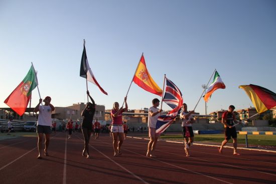 Closing ceremony - flags