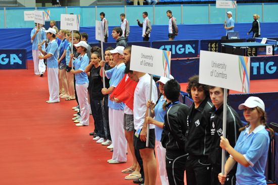 Opening ceremony - athletes march