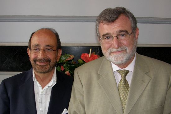 Mr Alberto Gualtieri, EUSA President and prof. dr. Jose Manuel Roldan, Rector of the University of Cordoba