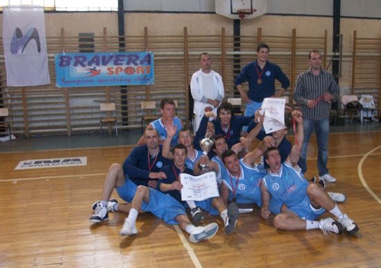 Last year's basketball league winners