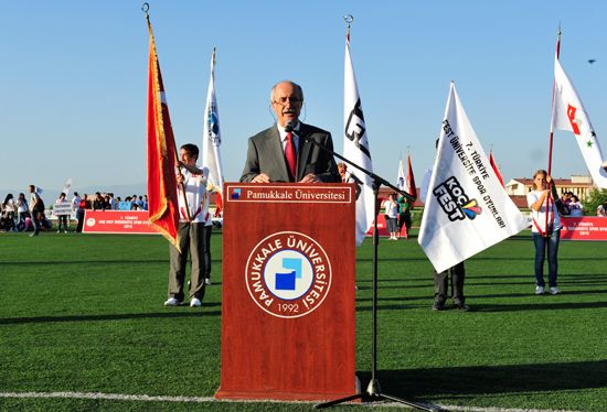 Opening speech of TUSF President Mr Kemal Tamer